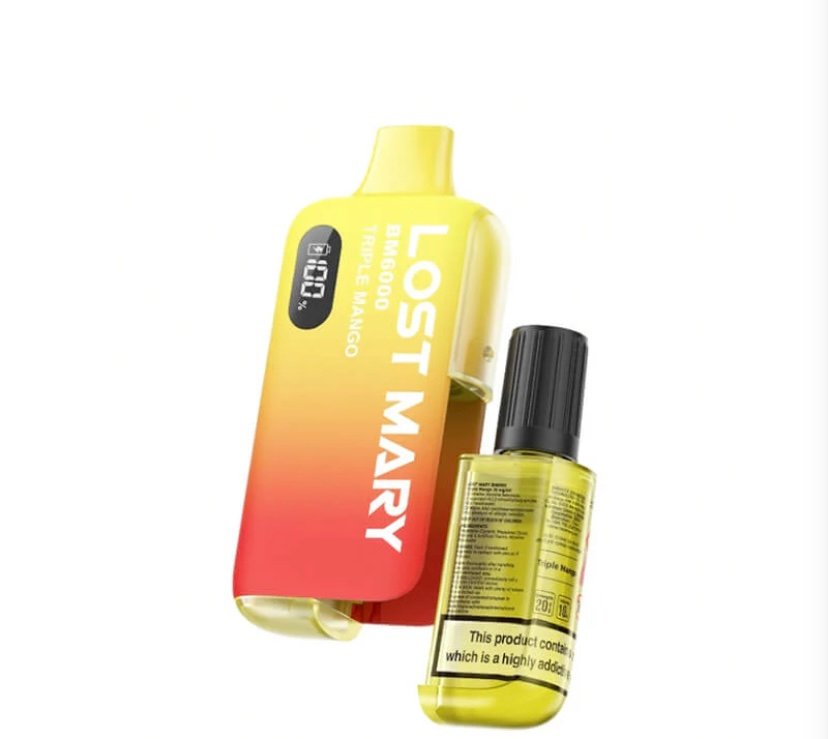 Lost Mary BM6000 Triple Mango Disposable Vape - 20mg