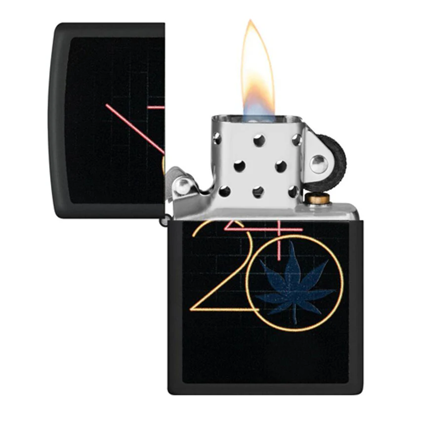 Zippo 420 Glow-in-the-Dark Windproof Lighter - Image 2