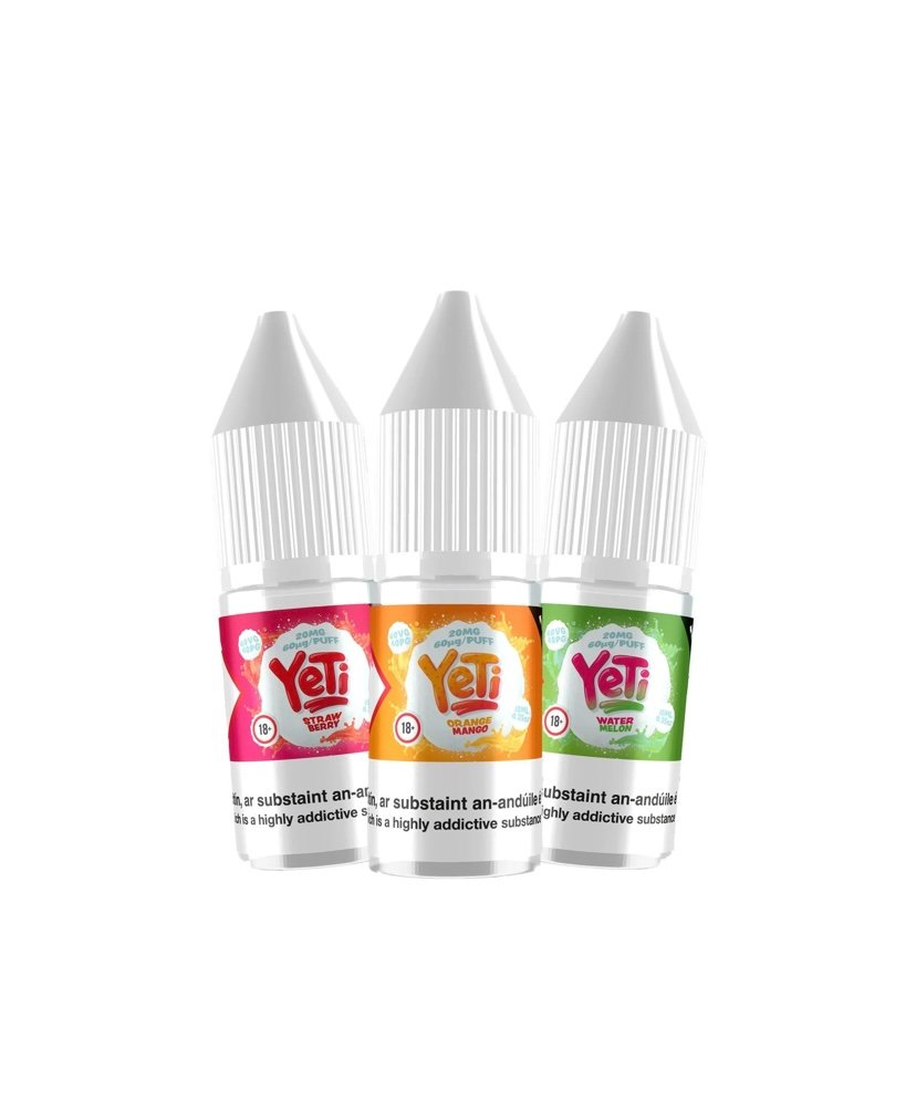 YETI NICOTINE SALT E-LIQUID
