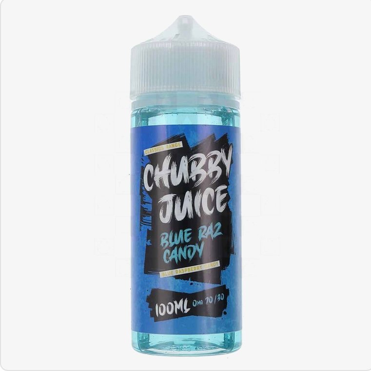 Blue Raz Candy by Chubby Juice E-Liquid | 100ml Short Fill