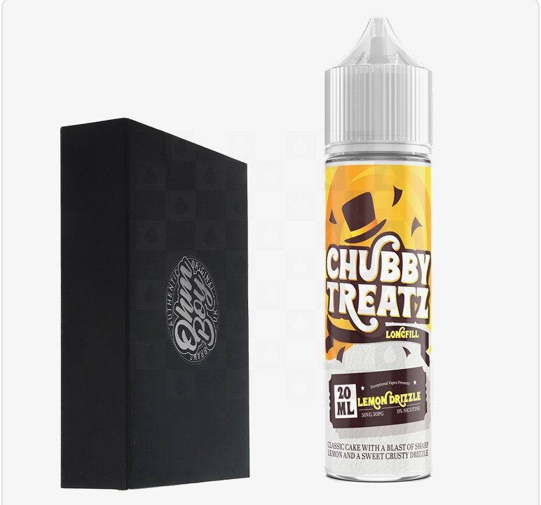Lemon Drizzle by Chubby Treatz | 60ml Longfill