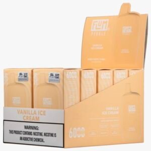 Vanilla Ice Cream 6000 puffs (10 pack)