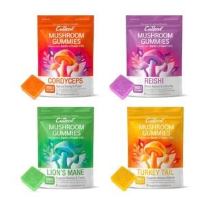 CUTLEAF ZERO THC MUSHROOM GUMMIES 8PCS
