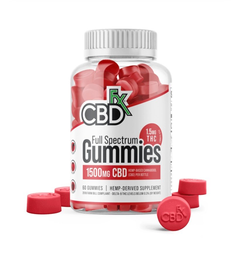 MIXED BERRY FULL SPECTRUM CBD GUMMIES – CBDFX