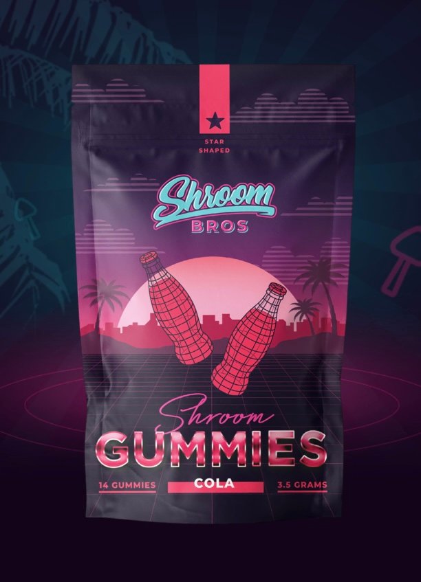 MAGIC MUSHROOMS GUMMIES – COLA CANDY (3.5G)