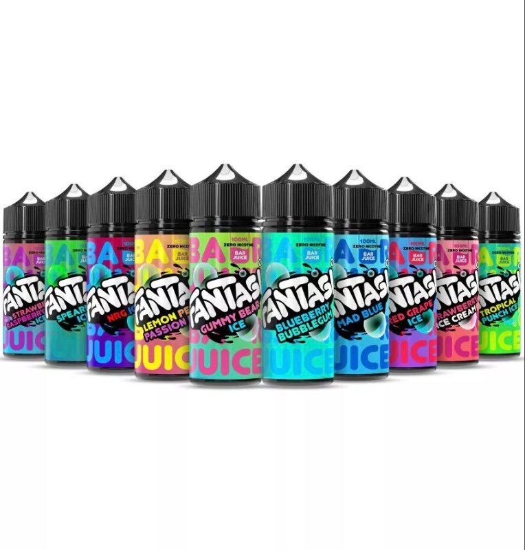 10x Fantasi Bar Juice | 50/50 Shortfill Bundle