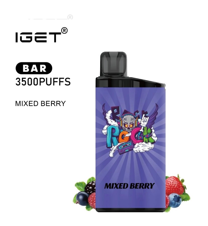 IGET BAR MIXED BERRY 3500 PUFFS