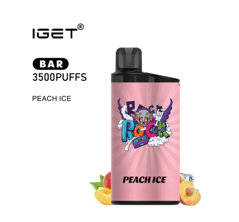 IGET BAR PEACH ICE 3500 PUFFS