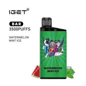 IGET BAR WATERMELON MINT ICE 3500 PUFFS