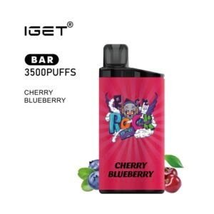 IGET BAR CHERRY BLUEBERRY 3500 PUFFS