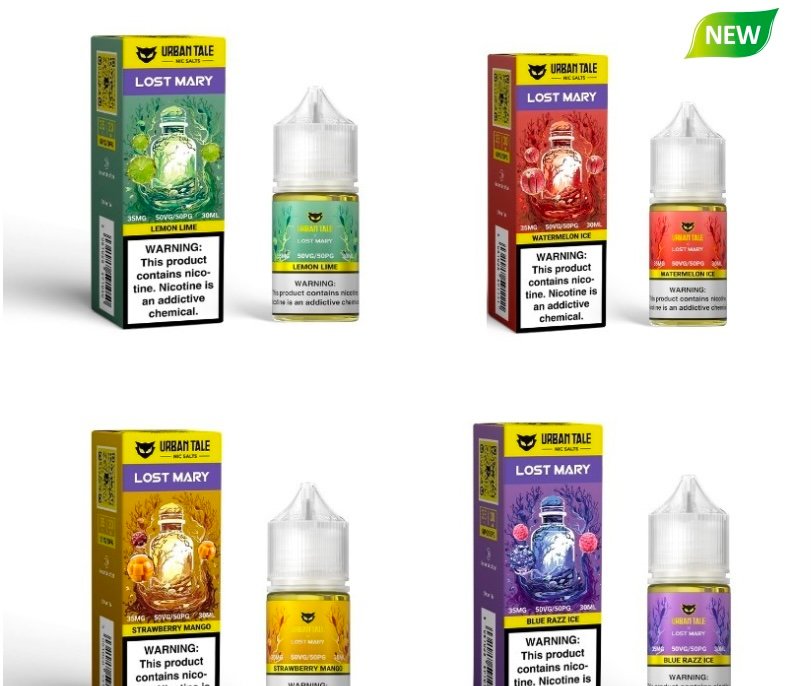 Urban Tale X Lost Mary Nic Salts E-juice 30ml