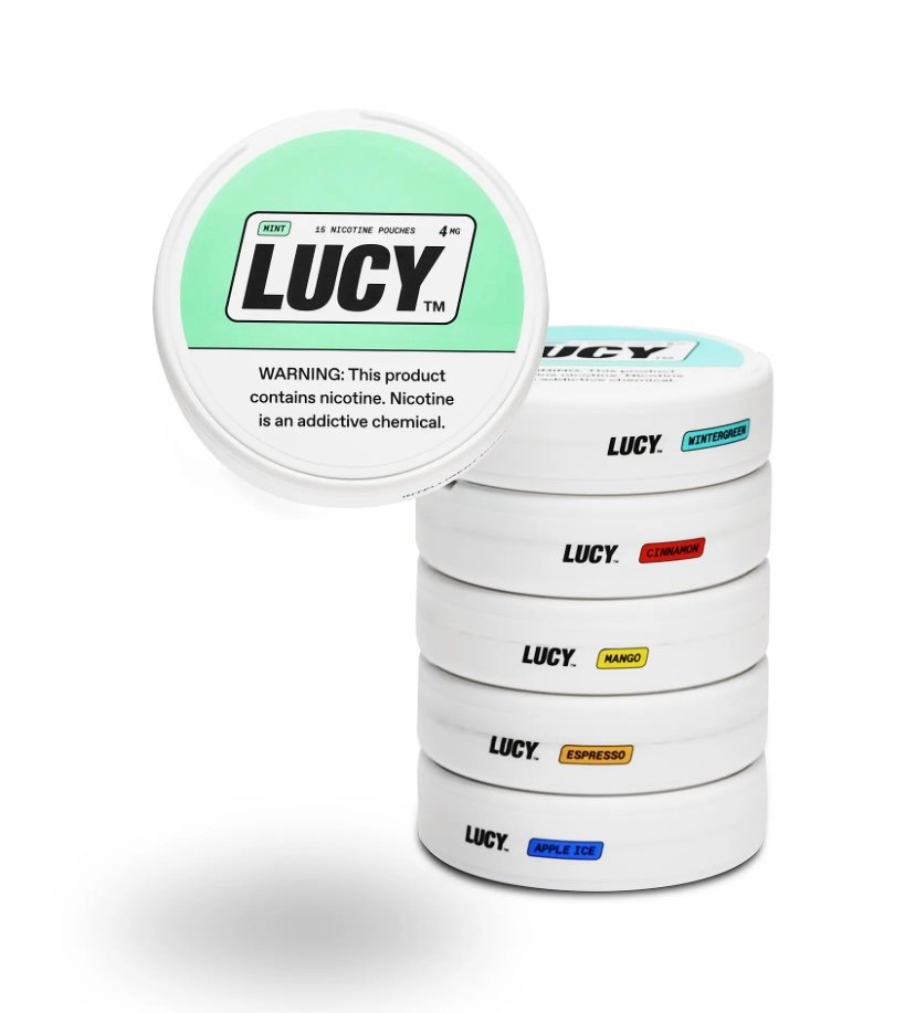 Lucy Nicotine Pouches (6-Mix pack)