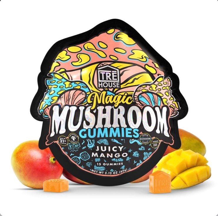 Juicy Mango Magic Mushroom Gummies