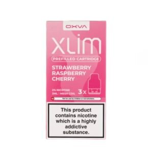 Xlim Strawberry Raspberry Cherry Prefilled Pods by Oxva