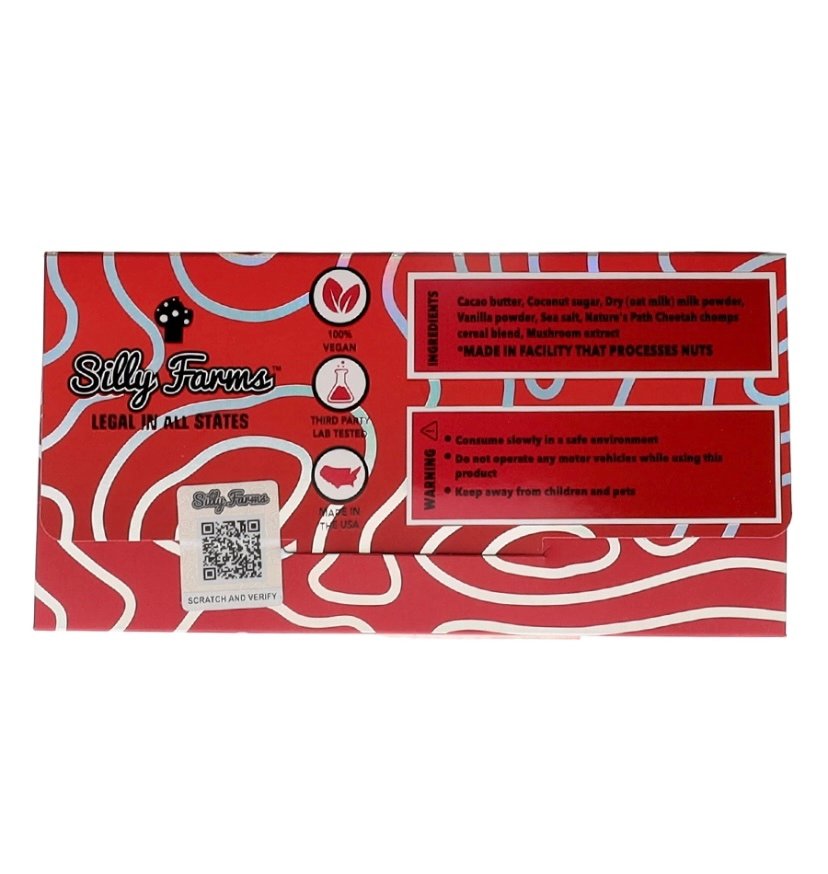 Fruity Tunes Silly Farms Magic Mushroom Chocolate 7G - Image 2