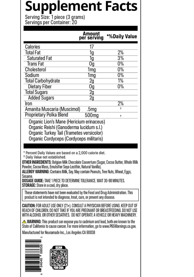 Torrone Delight Chocolate Bar - Image 3