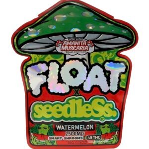 Sedless Watermelon Float Mushroom Gummies + Delta 9 THC