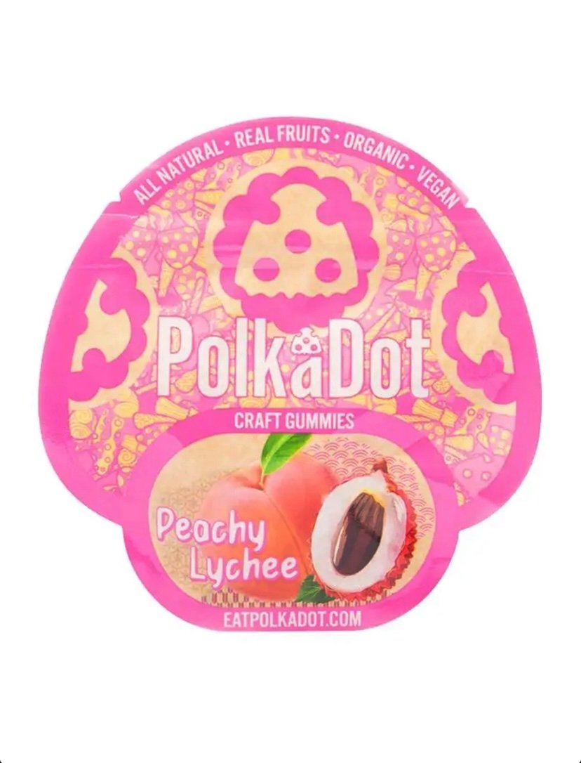 Peachy Lychee Polkadot Craft Gummies 4G