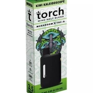 Kiwi Kaleidoscope Torch Mind Melt Mushroom x THC-A Blend Vape 3.5G
