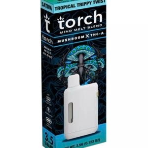 Tropical Trippy Twist Torch Mind Melt Mushroom x THC-A Blend Vape 3.5G
