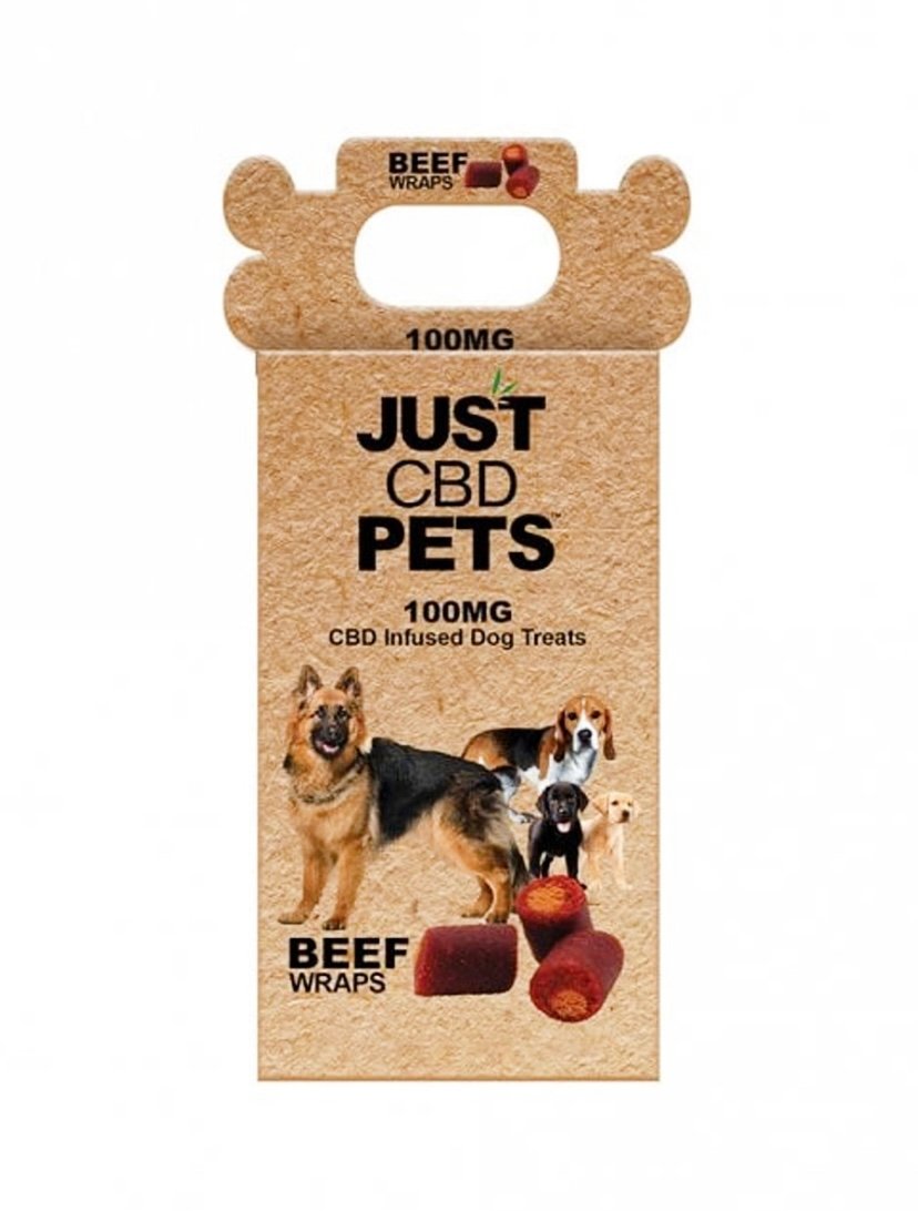 Beef Wraps Just CBD Dog Treats 100mg - Image 2