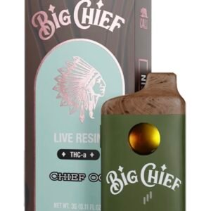 Chief OG Big Chief Live Resin THC-a Disposable Vape 3G