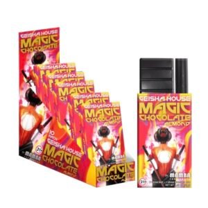 Geisha House Mushroom Chocolate Bar Mambaa Magic 8GM 2 Count