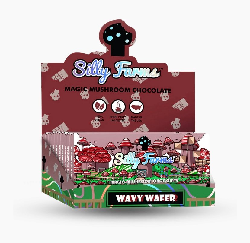 Silly Farms Magic Mushroomm Chocolate Bar 7GM - Image 3