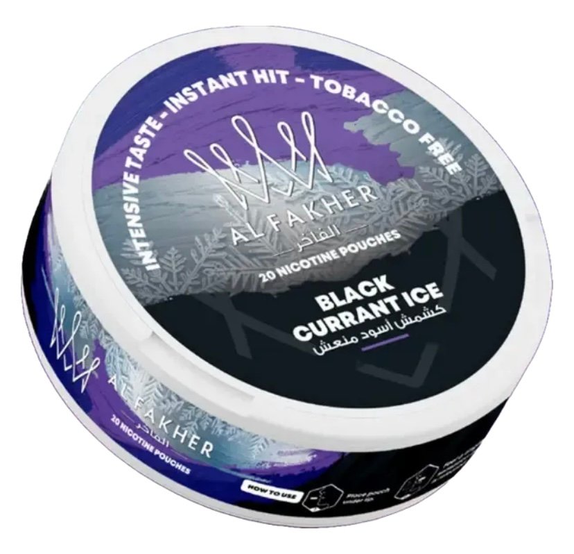 Al Fakher - Blackcurrant Ice Nicotine Pouch