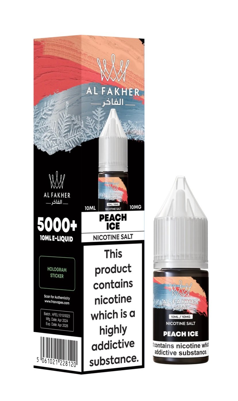 E-LIQUIDS 10MG 10ML PEACH ICE