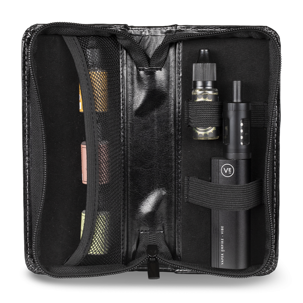 Vaper Empire Leather Vape Carry Case & E-Cig Carrying Pouch - Image 4